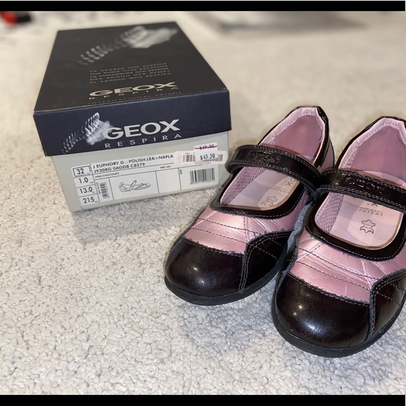 NWT Geox Respira Mary Jane Shoes size 32 / US 1 - Picture 3 of 7